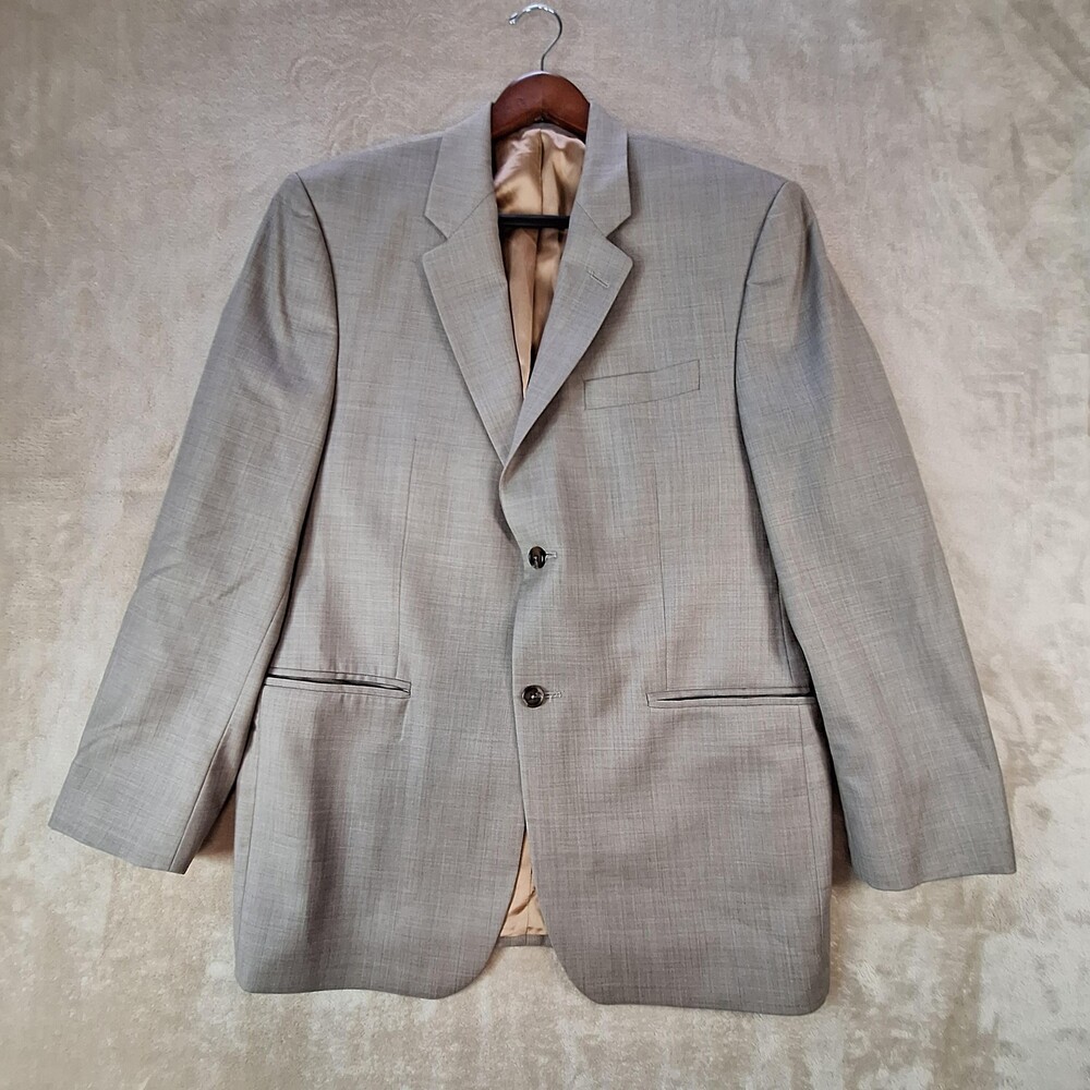 Ralph Lauren Ralph Blazer Mens 40R Tan Wool Sport Coat Ventless Dillard's